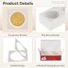 600 Pcs Paper Coin Holders, 12 Sizes, 2 X 2 Coin Flips with Clear Plastic Window for Dollar, Penny, Quarter, Nickel, and Commemorative Coins view 4