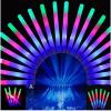 100 pcs LED Foam Glow Sticks, Glow-in-the-Dark Party 3-Mode Flashing, Reusable Foam Light for birthdays,concerts,carnivals,Weddings,Halloween,Christmas and New Year's Eve view 1