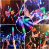 100 pcs LED Foam Glow Sticks, Glow-in-the-Dark Party 3-Mode Flashing, Reusable Foam Light for birthdays,concerts,carnivals,Weddings,Halloween,Christmas and New Year's Eve view 4