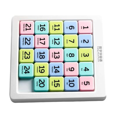 Handheld Number Puzzle - Slide Puzzle Brain Teaser, Challenge Logic Skills Toy, Family Game Night Travel Entertainment, Handheld Brain Teaser Toy Challenge Logic Skills | Educational Logical Game