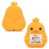 A AIFAMY Big Butt Potato Funny Crochet Potato with Positivity Affirmation Card for Hilarious Encouragement Gag Gifts (Yellow, 1P) view 1