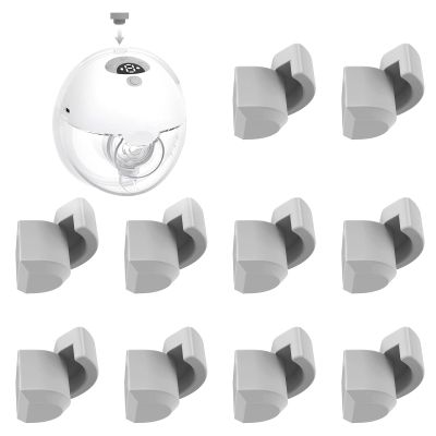 10PCS Silicone Spout Cap Compatible with Momcozy M5 Wearable Breastpump, Momcozy M5 Replacement Parts, Dustproof, Keep Clean, Prevents Leaks Spout Cover Breast Pump Parts, Breastfeeding Accessories
