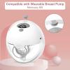 10PCS Silicone Spout Cap Compatible with Momcozy M5 Wearable Breastpump, Momcozy M5 Replacement Parts, Dustproof, Keep Clean, Prevents Leaks Spout Cover Breast Pump Parts, Breastfeeding Accessories view 2