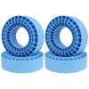 AllinRC 2.2" Silicone Rubber Tire Inserts, 4-Pack, Fits 132134 mm (5.25" OD) Tires, Soft, 12545 mm, Waterproof, Strong Sidewall Support, Better Traction for RC Crawlers (Blue) view 1