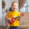 Children Ukulele Instrument - 25.2x8.7x2.9cm Beginner Guitar, Preschool Music Tool | Multifunctional Kids Ukulele Guitar, Creative Training Device for Improving Coordination Enhancing Sound view 2