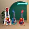 Children Ukulele Instrument - 25.2x8.7x2.9cm Beginner Guitar, Preschool Music Tool | Multifunctional Kids Ukulele Guitar, Creative Training Device for Improving Coordination Enhancing Sound view 4