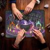 Divination Mat | Rubber Portable Metaphysical Supplies | Dowsing Metaphysical Ceremony Mat - for Adults Teens Friends Family Holiday Birthday Party Gathering Tarot Reading view 2
