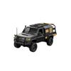 FunXylophy 1/12 RC Truck, 4x4 RC Crawler Off Road Pickup Remote Control Car 2.4Ghz All Terrain 4WD RC Truck with LED Light & Movable Rear Compartment, Gift for Adult (Black) view 1