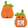 A AIFAMY Big Butt Potato Funny Crochet Potato with Positivity Affirmation Card for Hilarious Encouragement Gag Gifts (Orange, 1P) view 1