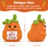 A AIFAMY Big Butt Potato Funny Crochet Potato with Positivity Affirmation Card for Hilarious Encouragement Gag Gifts (Orange, 1P) view 2