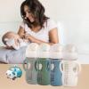 4 Pack Silicone Sleeves for Avent Natural Glass Baby Bottles, Anti Breakage Bottle Holder, Compatible with Philips Avent Glass Natural Baby Bottles (4 White, 8 OZ) view 4