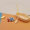 Bloepum 2 Sets Swimming Ring Miniature Boat Life Ring Oars Canoe Boat Cruise Toy Plastic Sailboat Household view 4