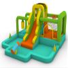 JumpYeah Inflatable Bounce House with Water Slide, Kids Backyard Jumper Toy 159 x 157 x 78 inches, Featuring a Bouncy Castle, Playhouse, Trampoline, Rock Climbing, and Comes with an Air Blower view 1