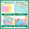 4Pcs Mahjong Line Finder Mahjong Card Guide Mah Jong Card Accessories and Gifts Game Rules Reader Helper Strategy Tool for Beginners Players Lovers Travel Parties Competitions Game Nights Supplies view 3