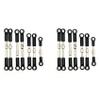 Bloepum 14Pcs Front Rear Tie Rod Linkage Servo Link Rod Set for 144001 144010 124016 124017 124019 RC Car Spare Parts view 1