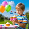 12Pcs Video Game Cupcake Toppers - Game Controllers Cupcake Decoration GamePad Cupcake Pick for Gaming Theme Party Birthday Party Cake Decor Supplies view 3