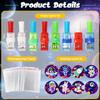 24Pack Valentines Day Gifts for Kids Classroom, LED Finger Lights with Valentine Day Cards for Kids and Packing Bags, Light-Up Toys for School Classroom Exchanges & Valentines Day Party Favors view 2