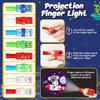 24Pack Valentines Day Gifts for Kids Classroom, LED Finger Lights with Valentine Day Cards for Kids and Packing Bags, Light-Up Toys for School Classroom Exchanges & Valentines Day Party Favors view 4