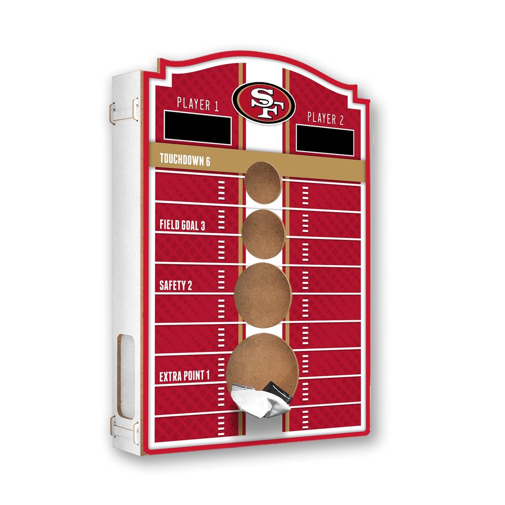 Fan Creations NFL San Francisco 49ers Brightline Wall Bean Bag Toss