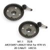 20CrMo Main Diff Gear 35T Spiral & Input Gear 8T Spiral Cut for ARRMA 6S 1/7 Fireteam/Mojave,1/8 Kraton/Notorious/Outcast/Talion ARA311054,AR310497,ARAC4008 Diff Gear Center Input&Gear(Not for EXB&V6) view 3
