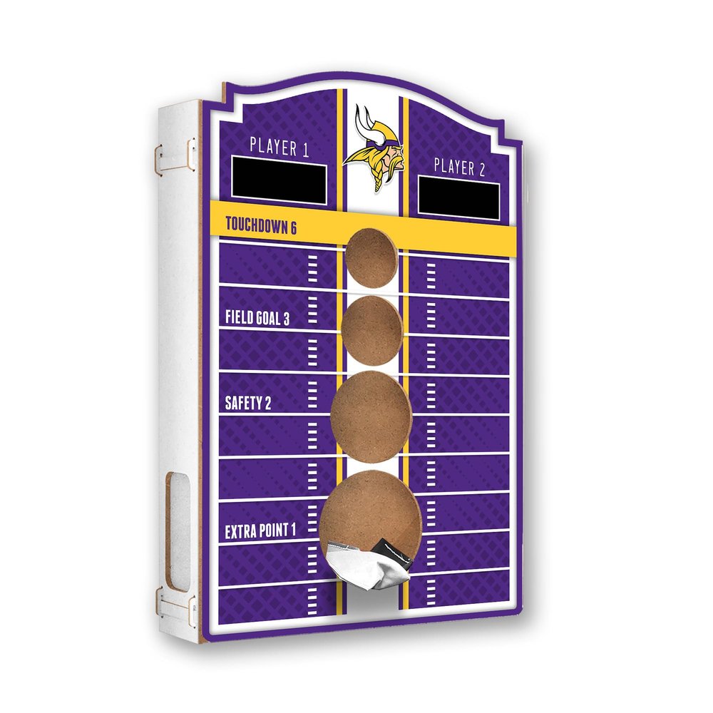 Fan Creations NFL Minnesota Vikings Brightline Wall Bean Bag Toss