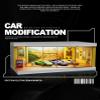 Luay Wuliza 1:64 Scale Die-Cast Car Display Stand. Suitable for Hot Wheels, Matchbox, and Similar die-cast car Models. Setting and Lighting: Parking Lot (Street Exhibition Hall) view 3
