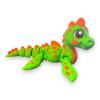 Articulated Lochness Monster (Green) | Home Dcor and Office Desk Toys | Autism, ADHD, Sensory | 3D Printed Gift view 1