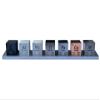 1" Element Cube Set  7 Pure Metal Density Cubes with Engraved Atomic Data  Precision Machined Science Specimens + Display Stand  Periodic Table Gift view 1
