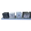 1.5" Element Cube Set  7 Pure Metal Density Cubes with Engraved Atomic Data  Precision Machined Science Specimens + Display Stand  Periodic Table Gift view 3