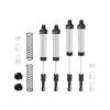 GPM 6061-T6 Alloy Front/Rear Complete Internal Spring Shock (130Mm And 134Mm) For 1/8 Lmt 2.0 Grave Digger 4X4 Solid Axle Brushless Monster Truck-Los04028 (Silver) view 1