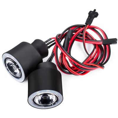 Lighting Rc Car Spot For Axial SCX6 AXI05000 For JLU For Wrangler 1/6 Angel Eyes Lights Lamp RC Crawler Car Upgrade Accessories Parts