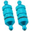 SJZBIN 2PCS Blue Metal Fuel Filter HSP Wireless Remote Control Auto Part 1/10 Oil Trucks General Accessories view 3