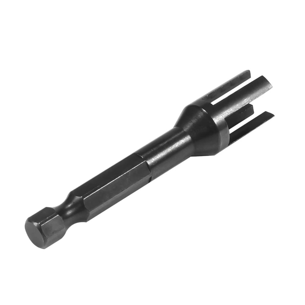 Parts For TRX4 For SCX10 TF2 VS4-10 1/4 Quick Assembly Tool Ball Joint Wrench With Hex Shank 5347 Rod Ends RC Crawler Links Building(Black)