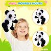 Animal Hand Puppets 11 Inch Safari Jungle Zoo Woodland Puppet Rainforest Grassland Animals Role-Playfor Kids Storytelling Imaginative Pretend Play Teaching Preschool Learning Educational(Panda) view 4