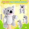Animal Hand Puppets 11 Inch Safari Jungle Zoo Woodland Puppet Rainforest Grassland Animals Role-Playfor Kids Storytelling Imaginative Pretend Play Teaching Preschool Learning Educational(Koala) view 2