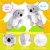 Animal Hand Puppets 11 Inch Safari Jungle Zoo Woodland Puppet Rainforest Grassland Animals Role-Playfor Kids Storytelling Imaginative Pretend Play Teaching Preschool Learning Educational(Koala) view 4