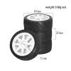 RC Car Tyres Wheels For Tamiya For TT01 For TT02 XV01 XV02 TA06 PTG-2 For HPI For HSP For Kyosho 4pcs 68mm 1/10 Tyre Wheel RC Tires On Road Touring Drift Car view 4