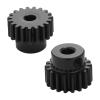 RC Car Accessories For Tamiya For TT01 For TT02 TB02 TA05 4pcs Metal 18T 19T 23T 24T Pinion Gear Moter RC Car Upgrade Parts Accessories view 2