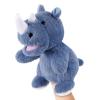 Animal Hand Puppets 11 Inch Safari Jungle Zoo Woodland Puppet Rainforest Grassland Animals Role-Playfor Kids Storytelling Imaginative Pretend Play Teaching Preschool Learning Educational(Rhino) view 1