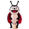 Animal Hand Puppets 11 Inch Insect Plush Ladybug Ant Dragonfly Caterpillar Puppet Toys Role-Play Puppets for Kids Storytelling Imaginative Pretend Play Teaching Preschool(Ladybug) view 1