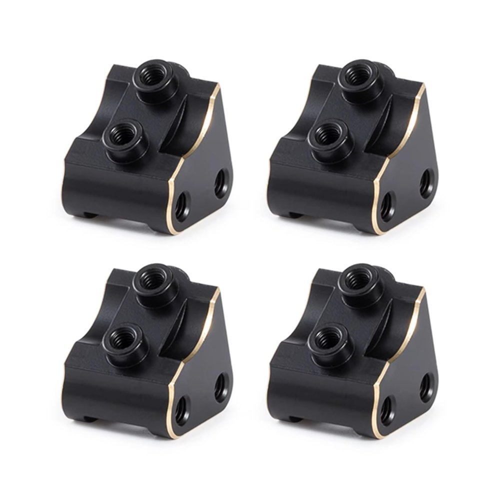 Rc Parts For Axial For SCX10 II AX90046 AX90047 AR44 1/10 Axle Heavy Brass Link Mounts Weights 38g 4PCS RC Crawler Optional Parts