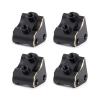 Rc Parts For Axial For SCX10 II AX90046 AX90047 AR44 1/10 Axle Heavy Brass Link Mounts Weights 38g 4PCS RC Crawler Optional Parts view 1