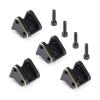 Rc Parts For Axial For SCX10 II AX90046 AX90047 AR44 1/10 Axle Heavy Brass Link Mounts Weights 38g 4PCS RC Crawler Optional Parts view 2