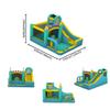 Inflatable Bounce Castle with Blower for Kids,146'Lx122'Wx83'H Blow Up Jumping Bouncer with Slide, Climbing Wall, Trampoline, Ball Pit Pool Water Park for Backyard Indoor & Outdoor Toddler Bouncy Fun view 2