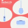 for Tamagotchi Paradise Silicone CaseSoft Protective Cover with Lanyard,Shockproof Dustproof Shell for Tamagotchi Electronic Pet Toy[Luminous Blue] view 4