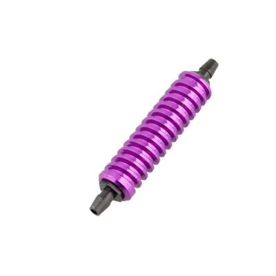 HSP 80119 Fuel Tank Air Cooler Back Pressure for 1/8 1/10 Model RC Nitro Car Hpi Savage Revo Buggy Nitro Car(Blue)