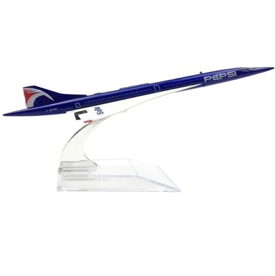 16cm Aircraft for Concorde Airlines Airplanes Plane Model Toys Diecast Metal Playkits
