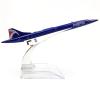 16cm Aircraft for Concorde Airlines Airplanes Plane Model Toys Diecast Metal Playkits view 4