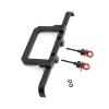 DIQYRS Compatible with UTB18 for Capra for MST for JIMNY for TRX4M 1/18 RC Crawler Car Upgrade Parts Metal Front Bumper with Winch Mount Shackles Rc Bumper view 3