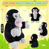Animal Hand Puppets 11 Inch Safari Jungle Zoo Woodland Puppet Rainforest Grassland Animals Role-Playfor Kids Storytelling Imaginative Pretend Play Teaching Preschool Learning Educational(Gorilla) view 2
